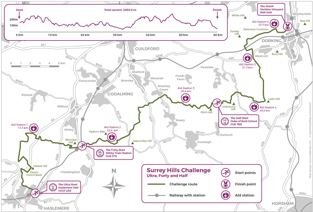 2017 SHC Ultra Forty Half Map