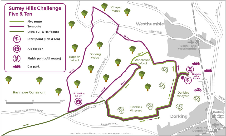 2018 SHC Ten Five Map